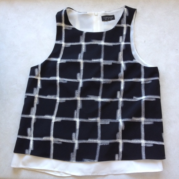 Topshop dressy tank top
