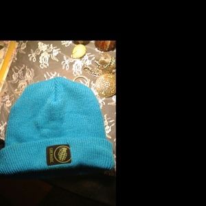 Blue beanie
