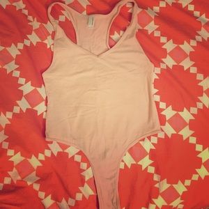 Pretty in Pink American Apparel Leotard