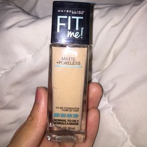 Fit me matte poreless foundation and JA bracelet