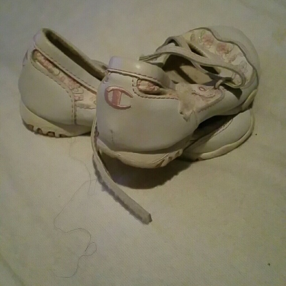 Champion girls strap on sneekers  size 9