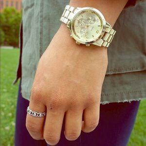 Nordstrom BP Gold watch