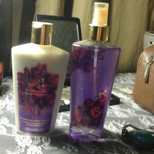 Victoria secret lotion and perfume