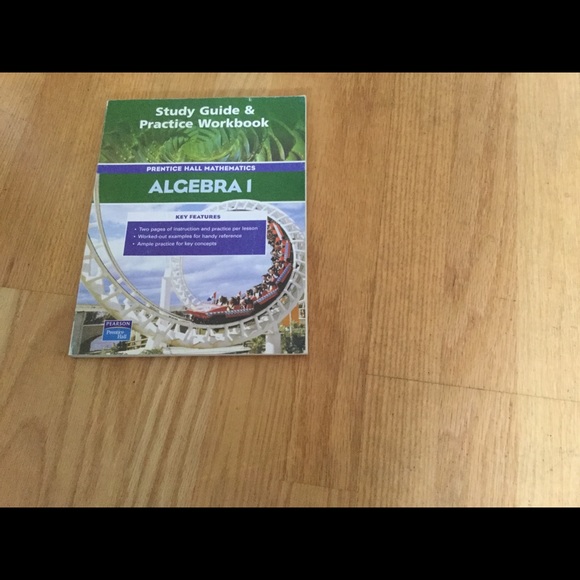 Algebra 1 study guide and practice workbook