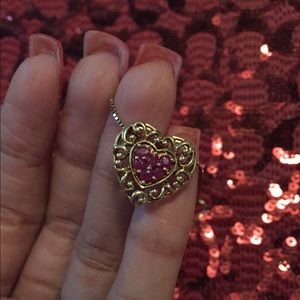 14kt Genuine Ruby pendant