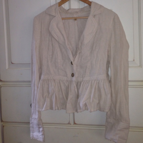 Free People Overcoat in Natural - Picture 1 of 4