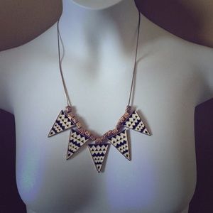 Aztec Triangle Necklace