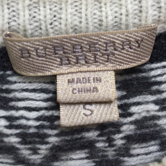 ❌SOLD❌ Men's Burberry Brit Fair Isle Sweater - Picture 3 of 4