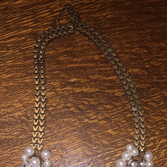 Pearl and gem necklace - Picture 2 of 2