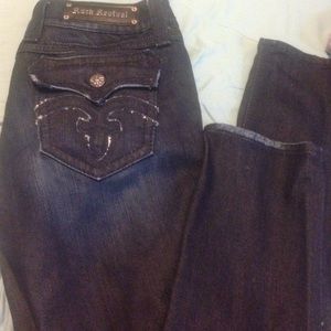 Rock revival Dark wash