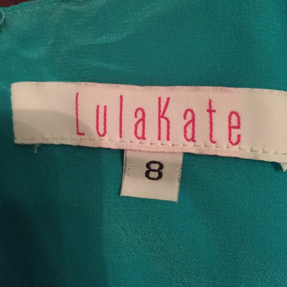 Lula Kate 100% Silk Full Length Empire Waist Dress - Picture 3 of 4