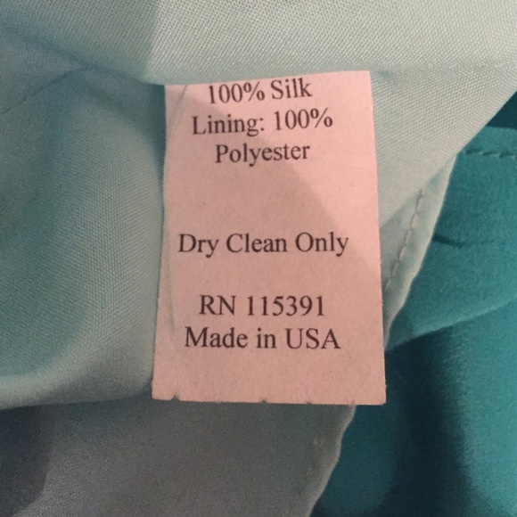 Lula Kate 100% Silk Full Length Empire Waist Dress - Picture 4 of 4