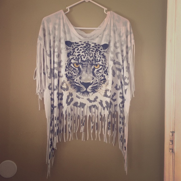 A fringe shirt