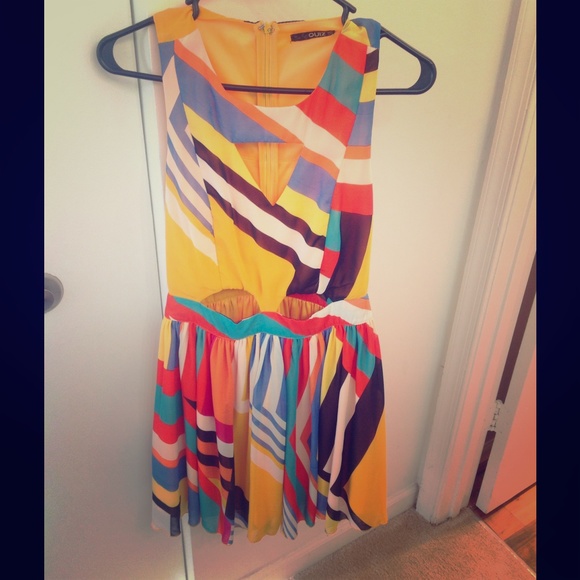 multicolor dress
