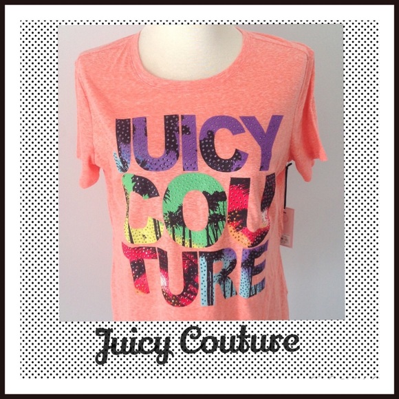 Juicy Couture Tops - JUICY COUTURE High Slit Tee. NWT