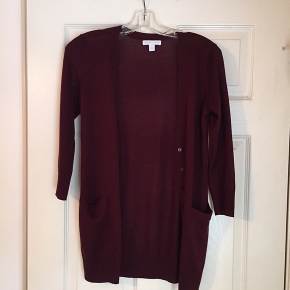 Cranberry Quarter Sleeved Cardigan/Sweater - Picture 2 of 4