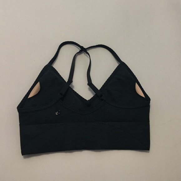 Lululemon Ebb to Street Dark Green Sport Bra - Picture 3 of 4