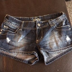 Vanity denim shorts! Size 29!