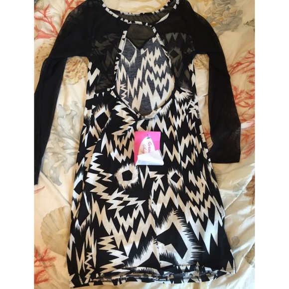 Black & white dress - Picture 2 of 2