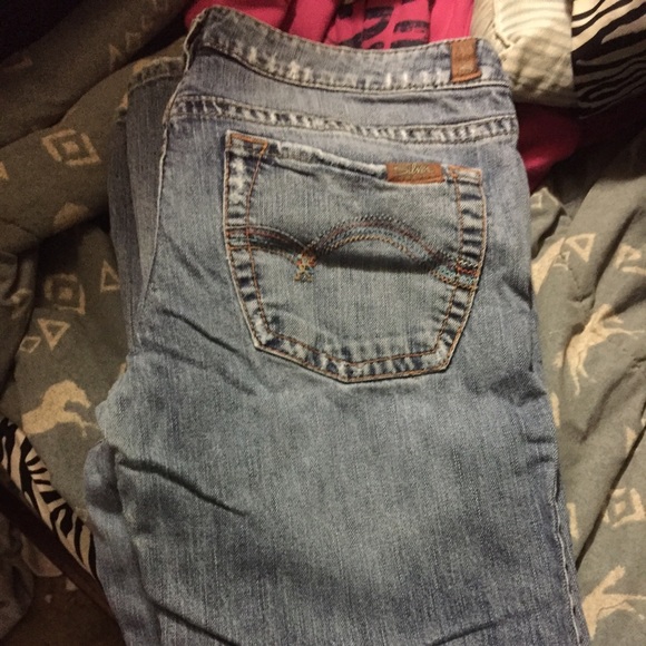Silver jeans