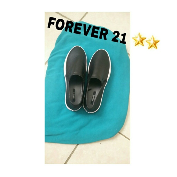Platform Slip On Sneakers || B&W!