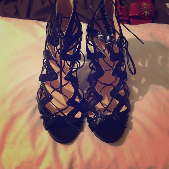 Black heels