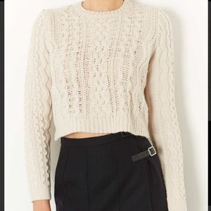 Top shop crop sweater