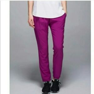 Lululemon Namaskar pants purple size 6 nwt