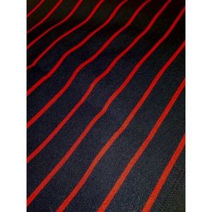 Horizontal Striped Stretch Mini Skirt