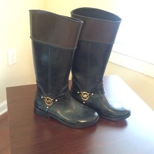 Size 8 Michael Kors rain boots