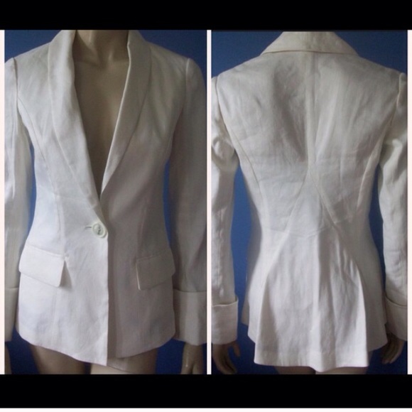 DVF Off-white Bianca Blazer