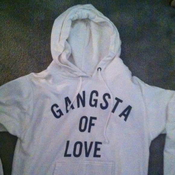 Forever 21 gangsta of love pullover hoodie