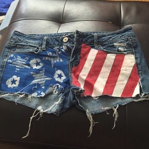 Jean shorts
