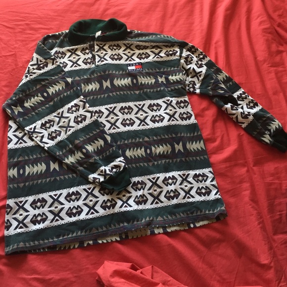 Tommy Hilfiger Tops - Vintage Tommy Hilfiger Long Sleeve Polo