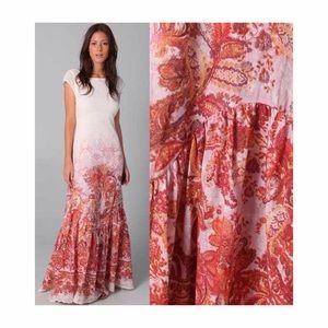 Get it today 50% off! Free people boho maxi gown