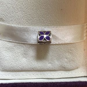 Authentic Pandora flower charm