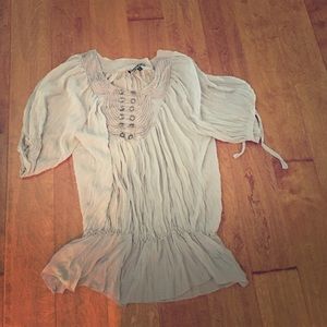 Cute grey shirt dress