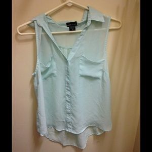 Mint Collared Top!