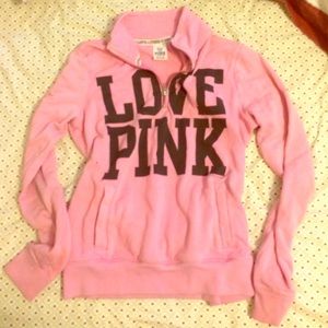 Pink pullover