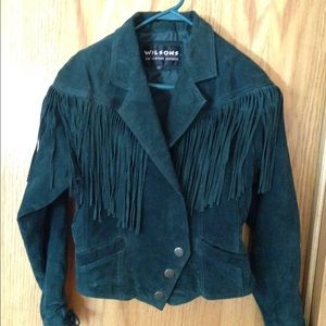 Sold on merc New Suede Leather Wilsons jacket
