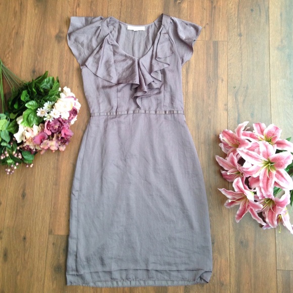 🔆HOLD🔆Loft Size 2 Grey Dress