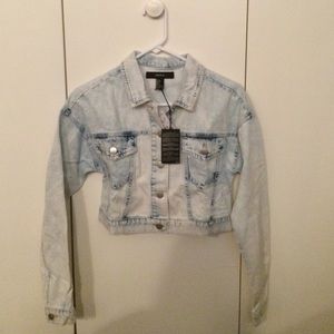Light denim casual jacket
