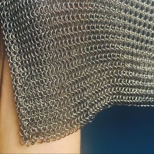 Tops | Designer Metal Mesh Shirt Unisex | Poshmark