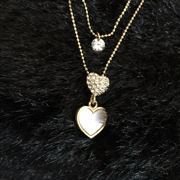 Trendy!! Double Chain Necklace - Picture 2 of 6