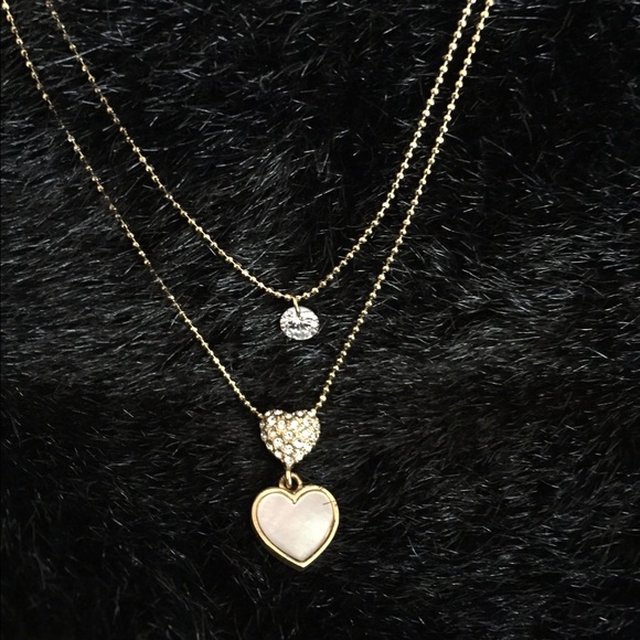 Trendy!! Double Chain Necklace - Picture 3 of 6