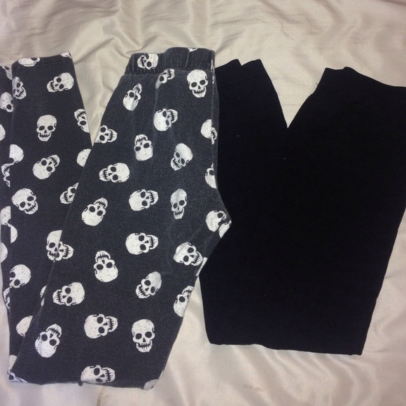 skull leggings - Picture 1 of 1
