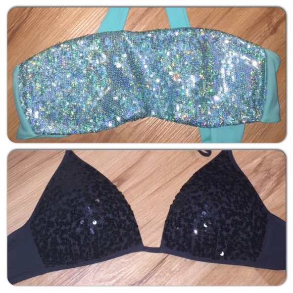 2 VS bathing suit tops