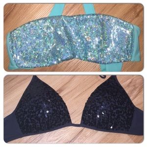 2 VS bathing suit tops