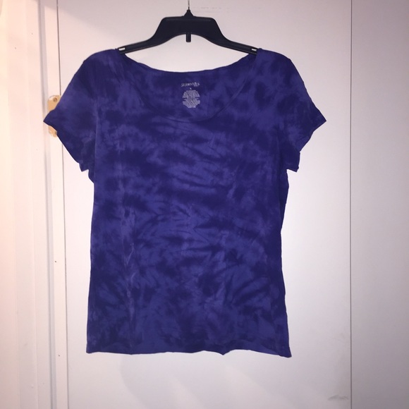 Women's XL blue tee shirt