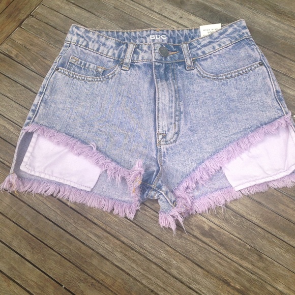 BDG High rise. Hi-Low shorts - Picture 1 of 3